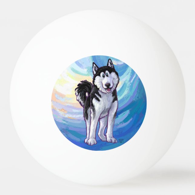 Husky Gifts & Accessories Ping Pong Ball (Front)