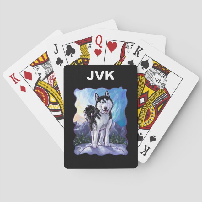 Husky Gifts & Accessories Playing Cards (Back)