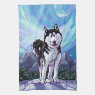Husky Gifts & Accessories Tea Towel