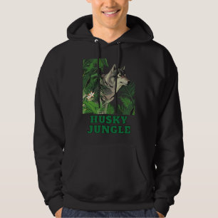 Husky Green Jungle Style Hoodie