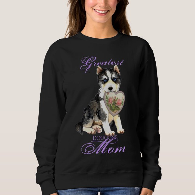 Husky Heart Mum Sweatshirt (Front)