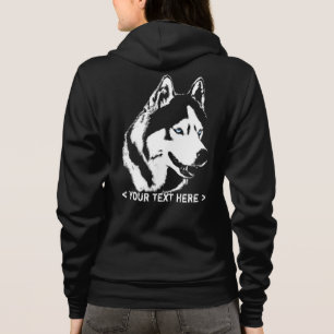 Husky Hoodie Jacket Personalised Husky Hoodies