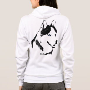 Husky Hoodie Jacket Women's Hooded Husky Jacket