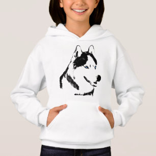 Husky Hoodie Kid's Sled Dog Kid's Husky Sweatshirt