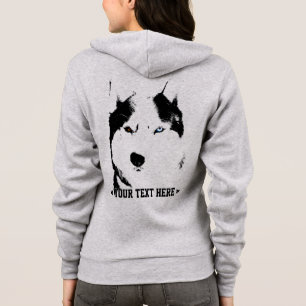 Husky Hoodie Shirt Hooded Sweatshirt Dog Shirts