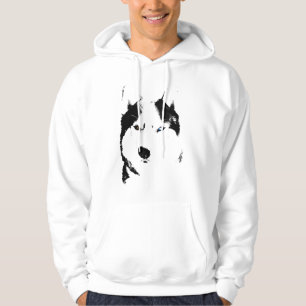 Husky Hoodie Sled Dog Hooded Sweatshirt Dog Shirts