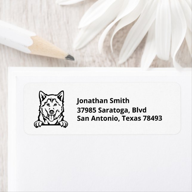 HUSKY | Image on Return Address (Insitu)