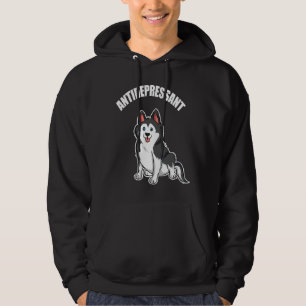Husky Is My Antidepressant Siberian Husky Hoodie