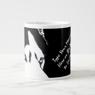 Husky Jumbo Mug Siberian Husky Cup Personalised