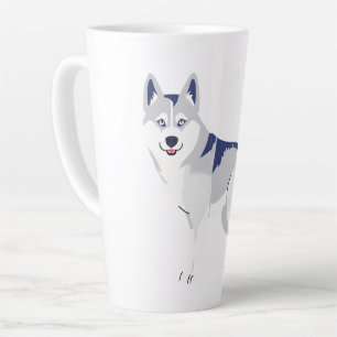 Husky Latte Mug