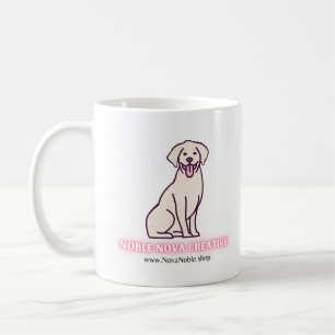 Husky Lector Coffee Mug