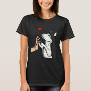 Husky Love Cute Dog Mum Girls Women T-Shirt