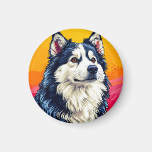 Husky Lover Gift Magnet