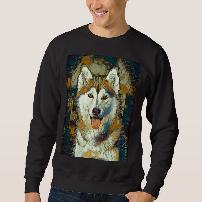 Husky Lover     Sweatshirt (Front)