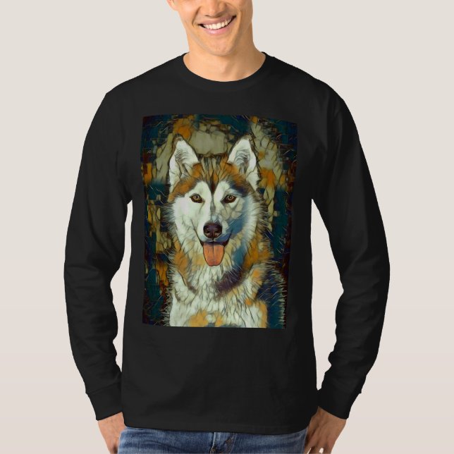 Husky Lover     T-Shirt (Front)