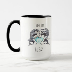 Husky Lovers Coffee Mug