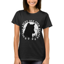 Husky luck runs on four paws T-shirt