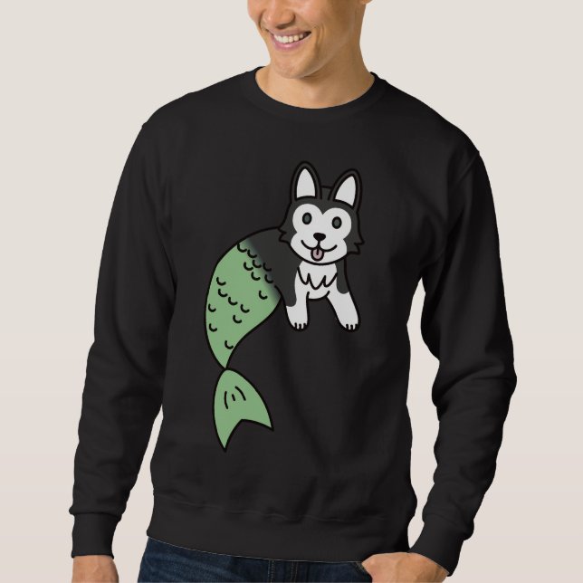 Husky Mermaid Sweatshirt (Front)