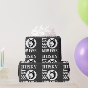 Husky Mom, Dog Mom, Husky Gift     Wrapping Paper