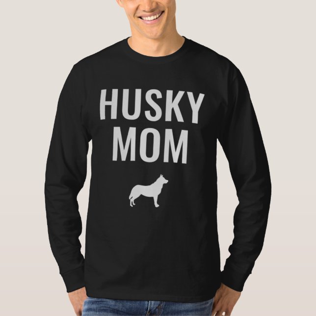 Husky Mom T-Shirt (Front)