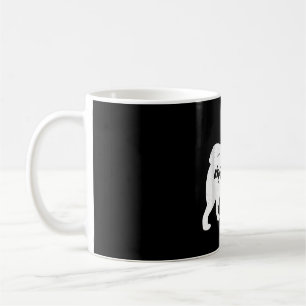 Husky Mothers Day Dog Paw Lover Gift Coffee Mug