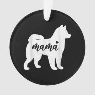 Husky Mothers Day Dog Paw Lover Gift Ornament
