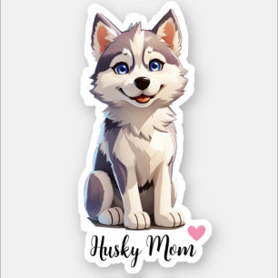 Husky Mum Dog