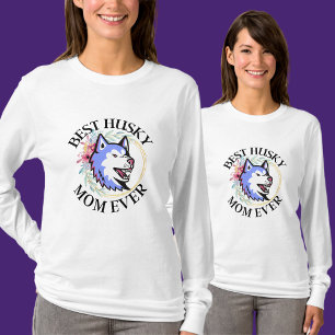 Husky Mum, Dog Mum, Husky Gift T-Shirt