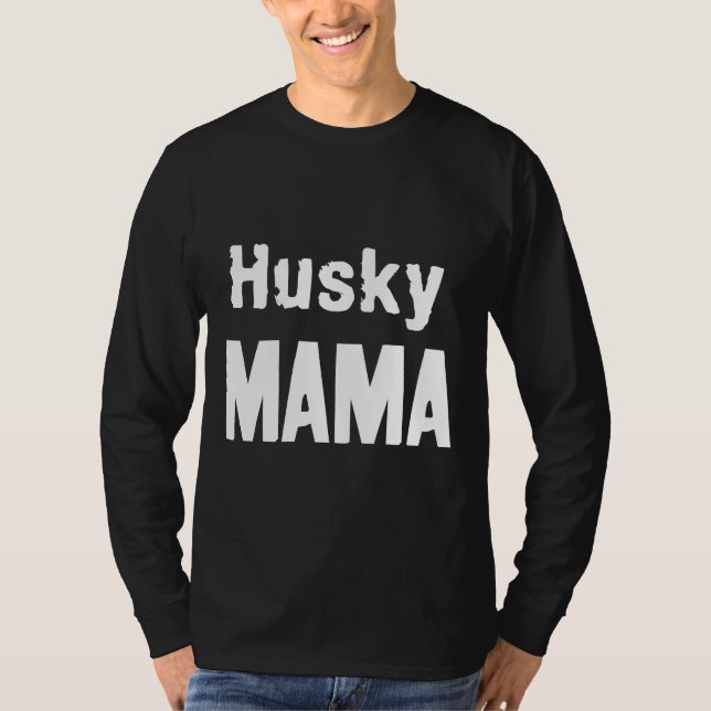 Husky Mum  Dog  Siberian Husky Mum Tri Blend T-Shirt (Front)