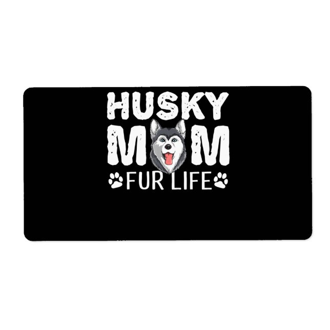 Husky mum for life | Funny Dog day gift (Front)