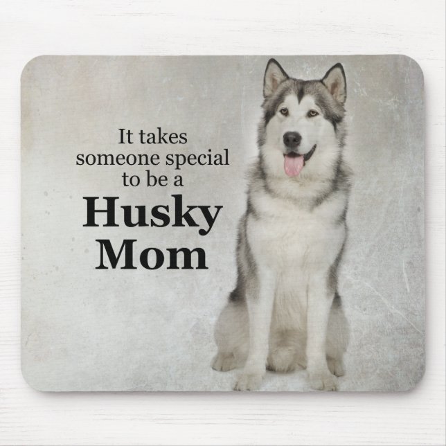 Husky Mum Mousepad (Front)