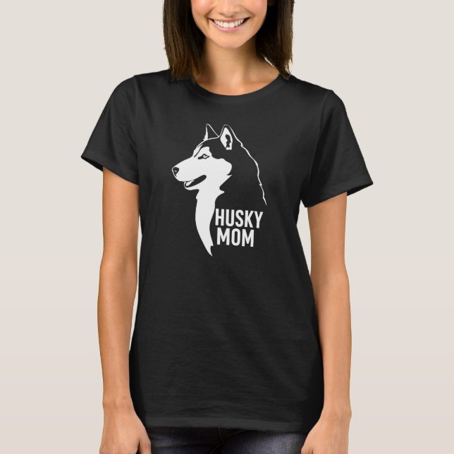 Husky Mum T-Shirt (Front)