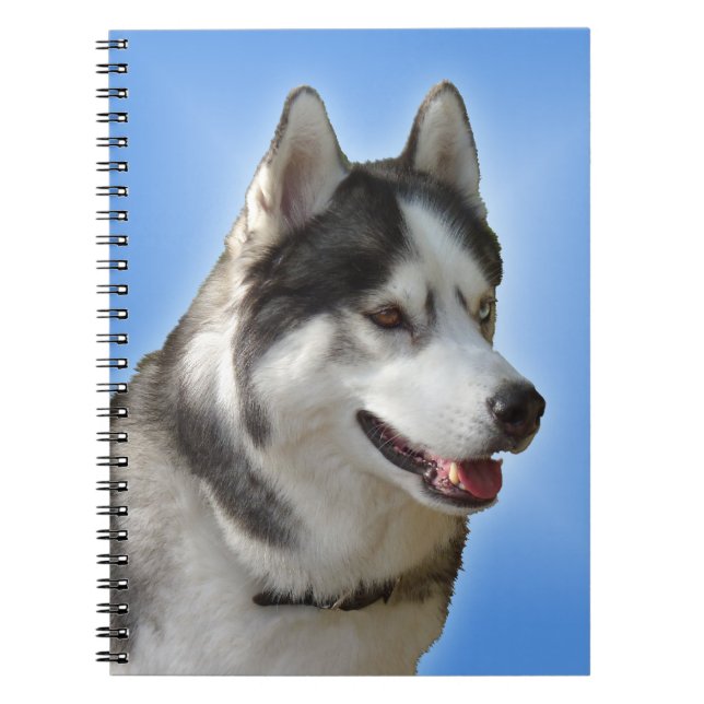 Husky Notebook Siberian Husky Gifts & Books (Front)