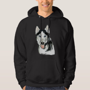 Husky Paint Hoodie