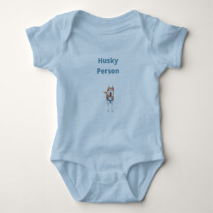 Husky Person - Husky Baby Bodysuit