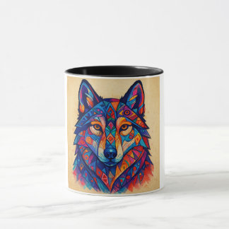 Husky Personalised Wolf Sweatshirt Mug