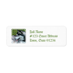 Husky Profile  Mailing Label
