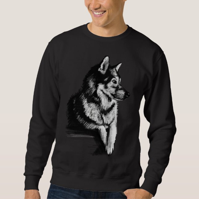 Husky Profile Sweatshirt (Front)