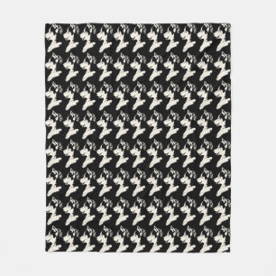 Husky Pup Blanket Siberian Husky Sled Dog Blankets