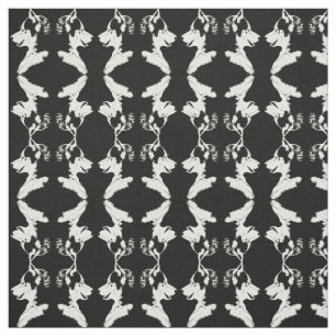 Husky Pup Fabric Siberian Husky Fabric Dog Pattern