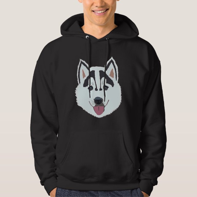 Husky Puppy                                   Hoodie (Front)