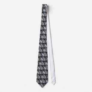Husky Puppy Necktie
