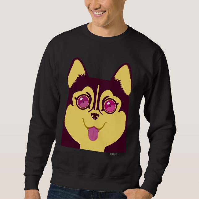Husky Puppy                                        Sweatshirt (Front)