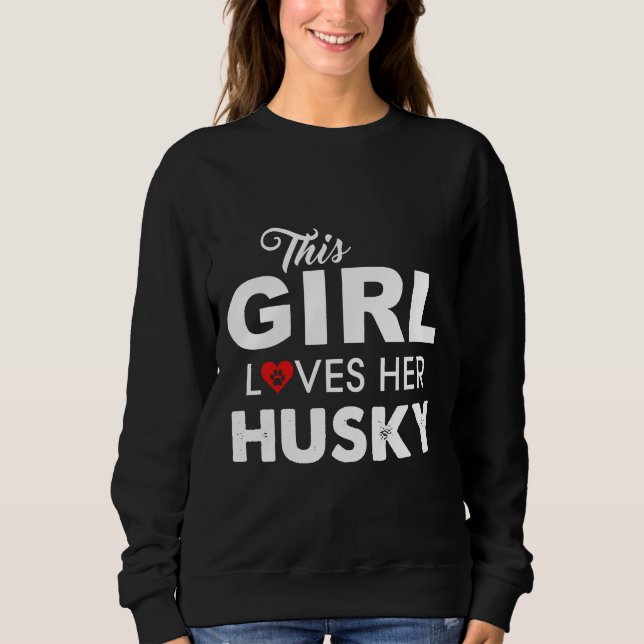 Husky Relaxed Fit Sweatshirt (Front)