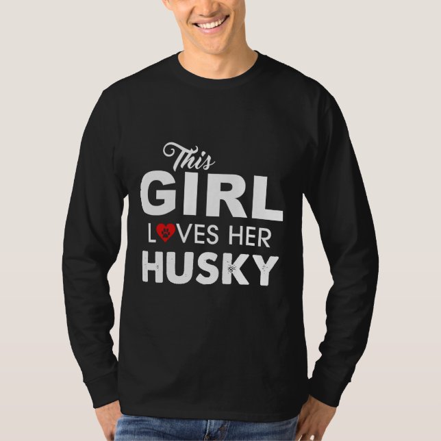 Husky Relaxed Fit T-Shirt (Front)