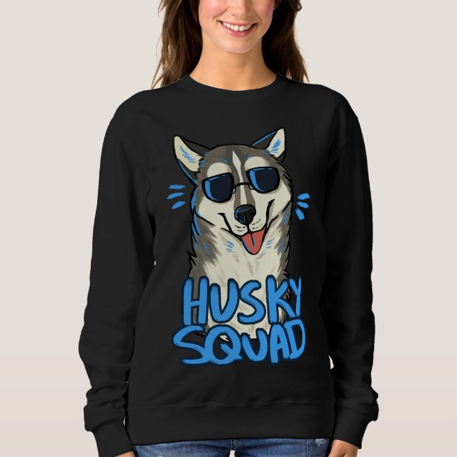 Husky Squad     Sweatshirt (Front)