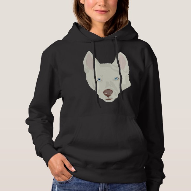 Husky Sticker        Hoodie (Front)