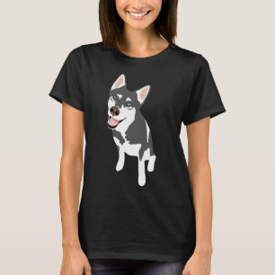 Husky Sticker       T-Shirt