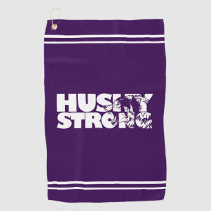 Husky Strong Golf Towel