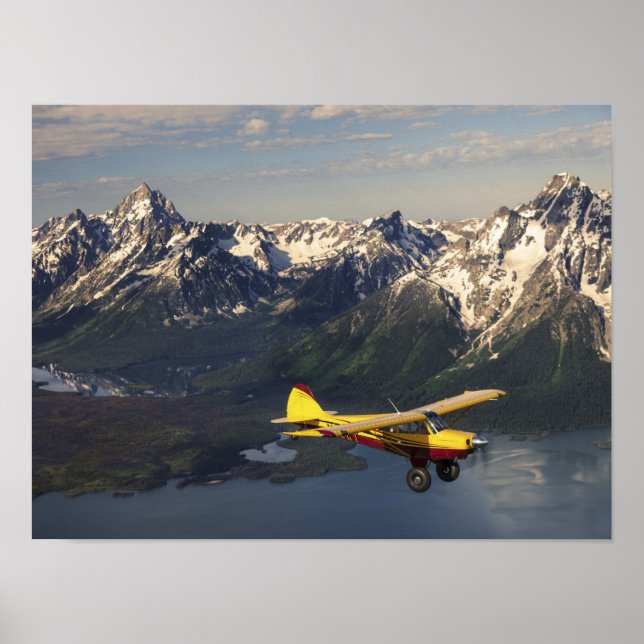 Husky Tetons Tour Poster (Front)